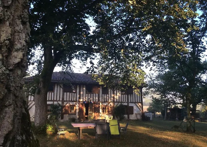 Maison Landaise Traditionnelle Villa Lue